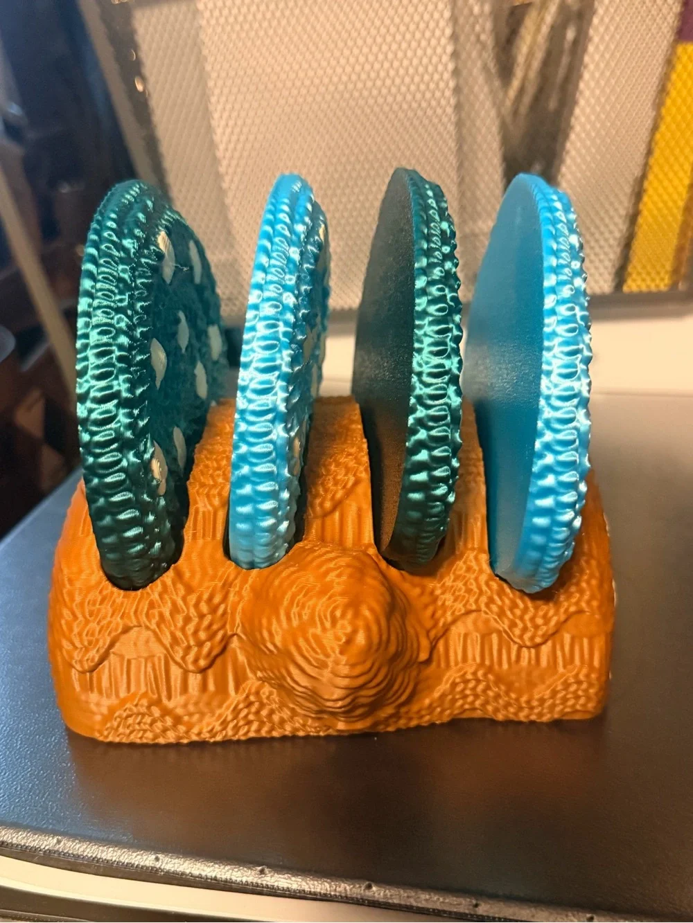 3D Coasters - Mushroom/Log - 4 Piece Set